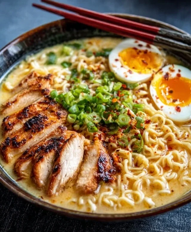 Creamy Garlic Chicken Ramen: An Incredible Ultimate Recipe