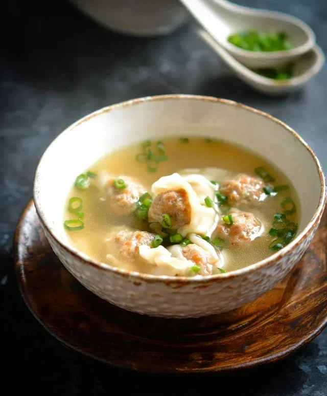 Naked Wonton Soup