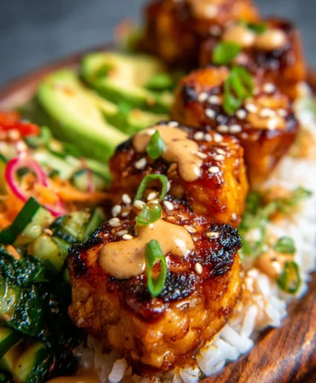 Bang Bang Salmon Bites