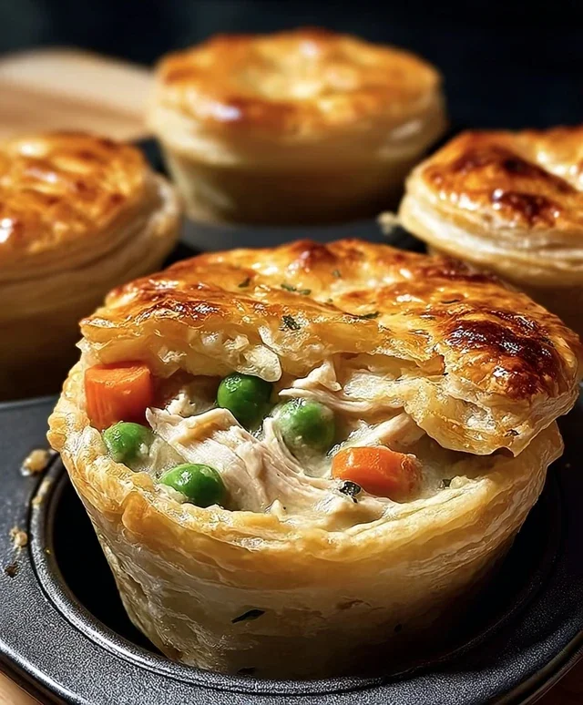 Mini Chicken Pot Pies