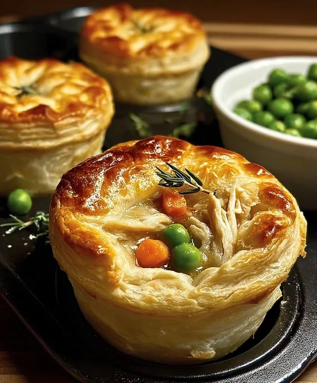Mini Chicken Pot Pies