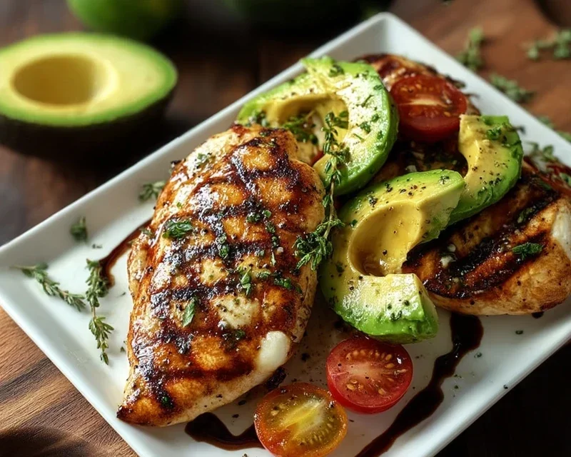 Grilled California Avocado Chicken Recipe