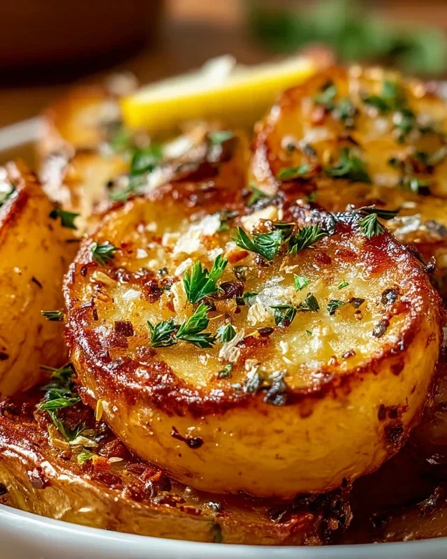Authentic Greek Potatoes: Crispy Lemon Perfection!
