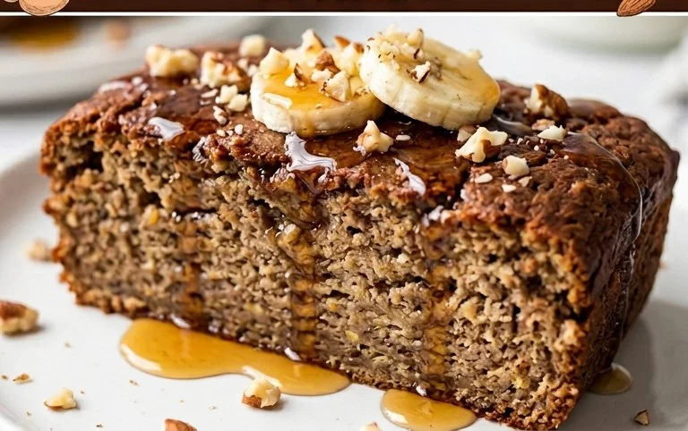 Healthy 5-Ingredient Flourless Banana Bread