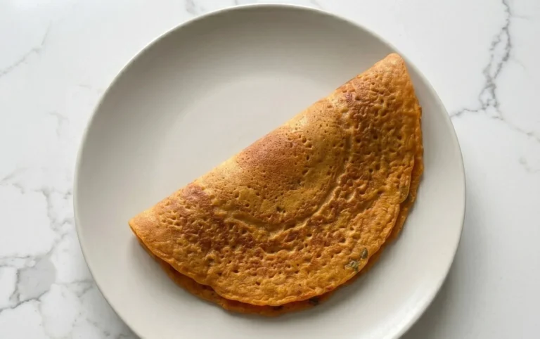Masoor Dal Chilla | Savory Red Lentil Pancakes