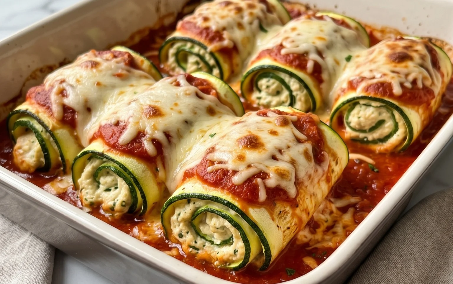 Vegan Zucchini Rollatini