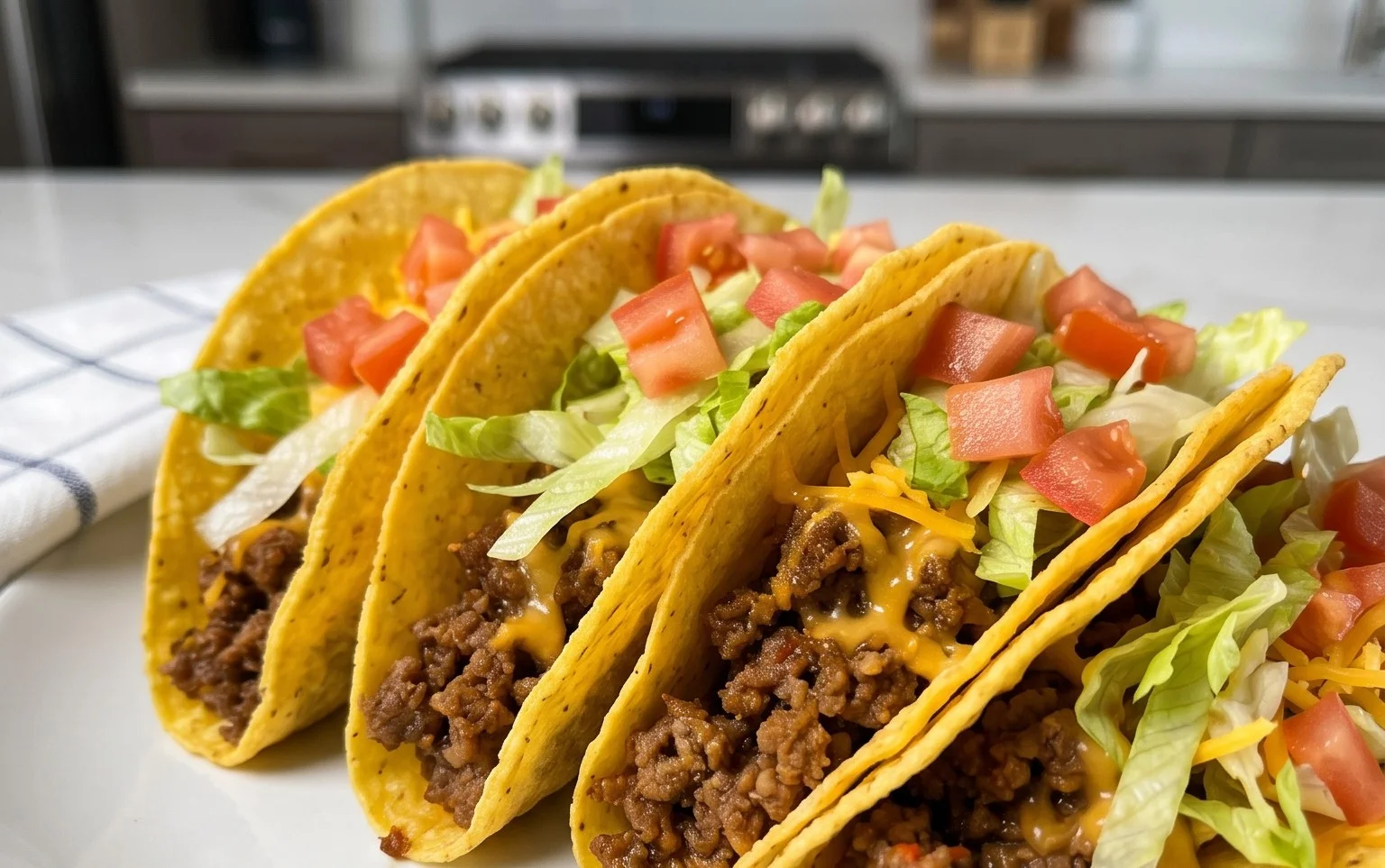 Crispy Ground Beef Tacos