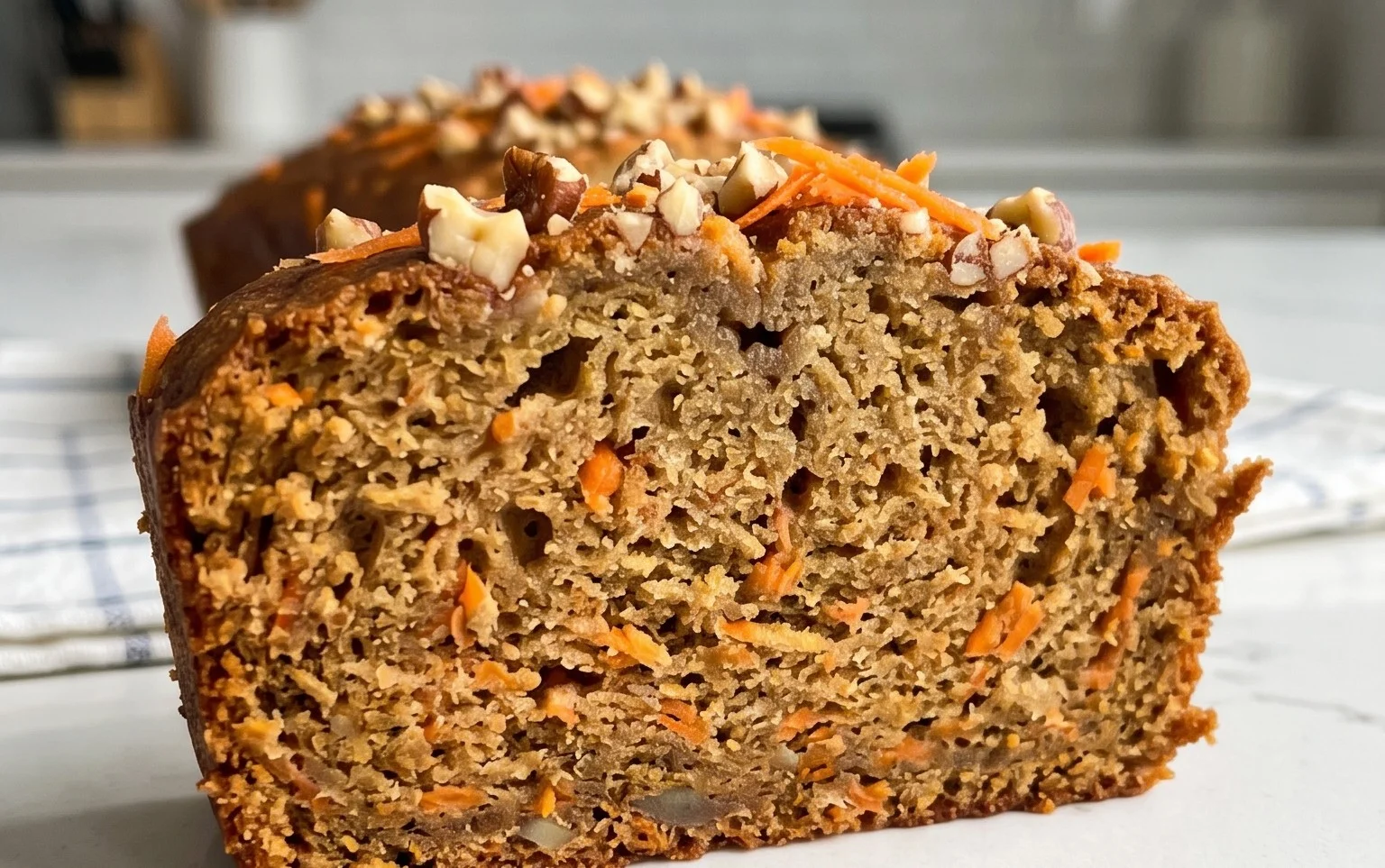 Dairy Free Carrot Cake Banana Bread