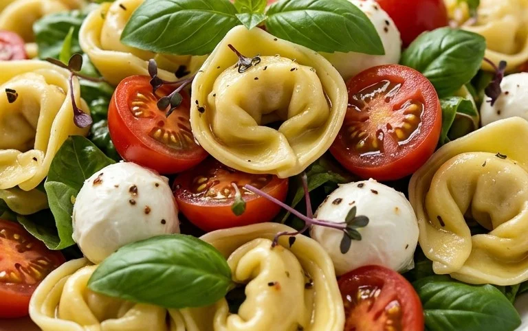 Tortellini Caprese Salad