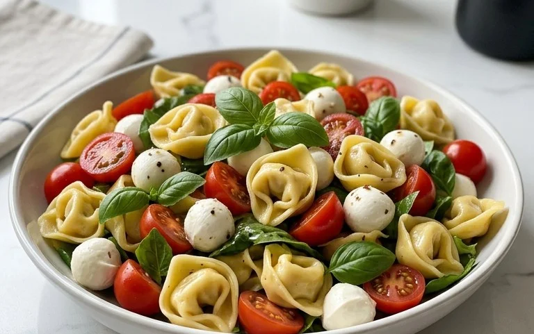 Tortellini Caprese Salad