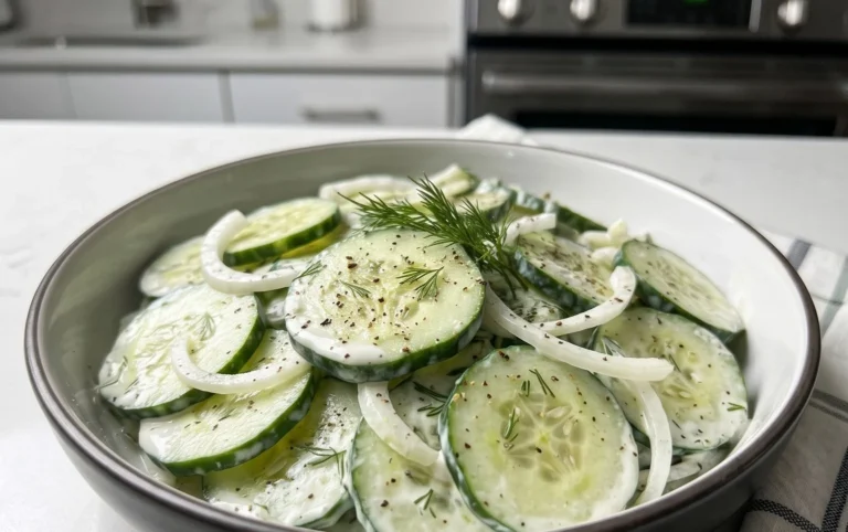 Polish Cucumber Salad