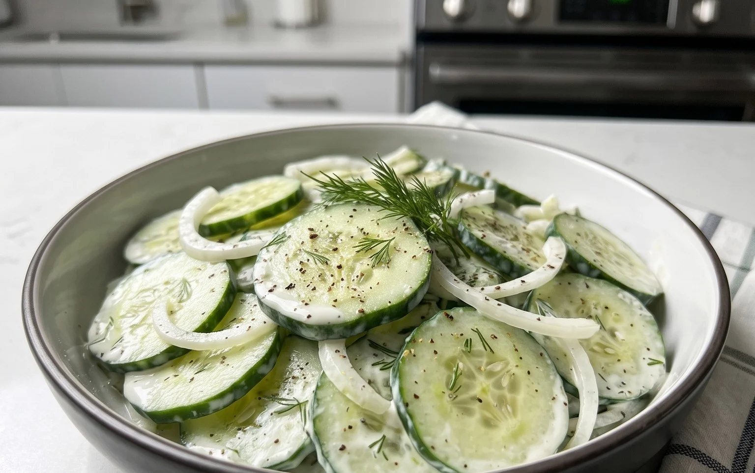 Polish Cucumber Salad