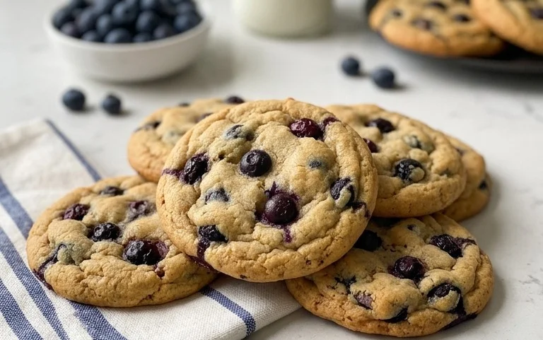 Best Ever Blueberry Cookies