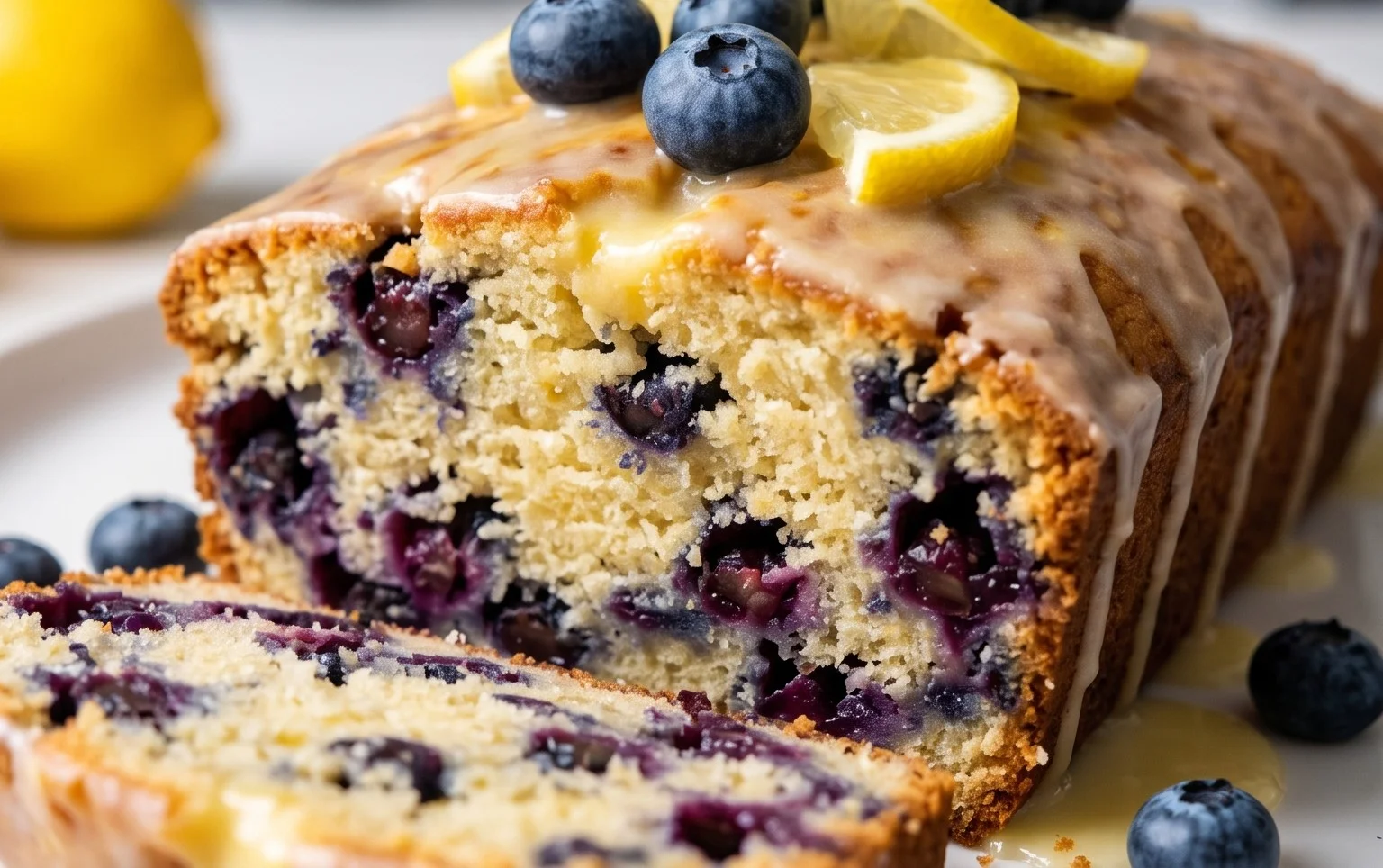 Blueberry and Lemon Loaf