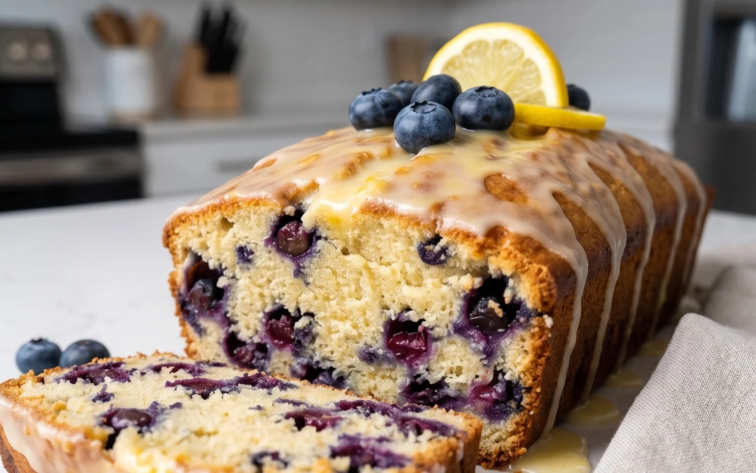 Blueberry and Lemon Loaf