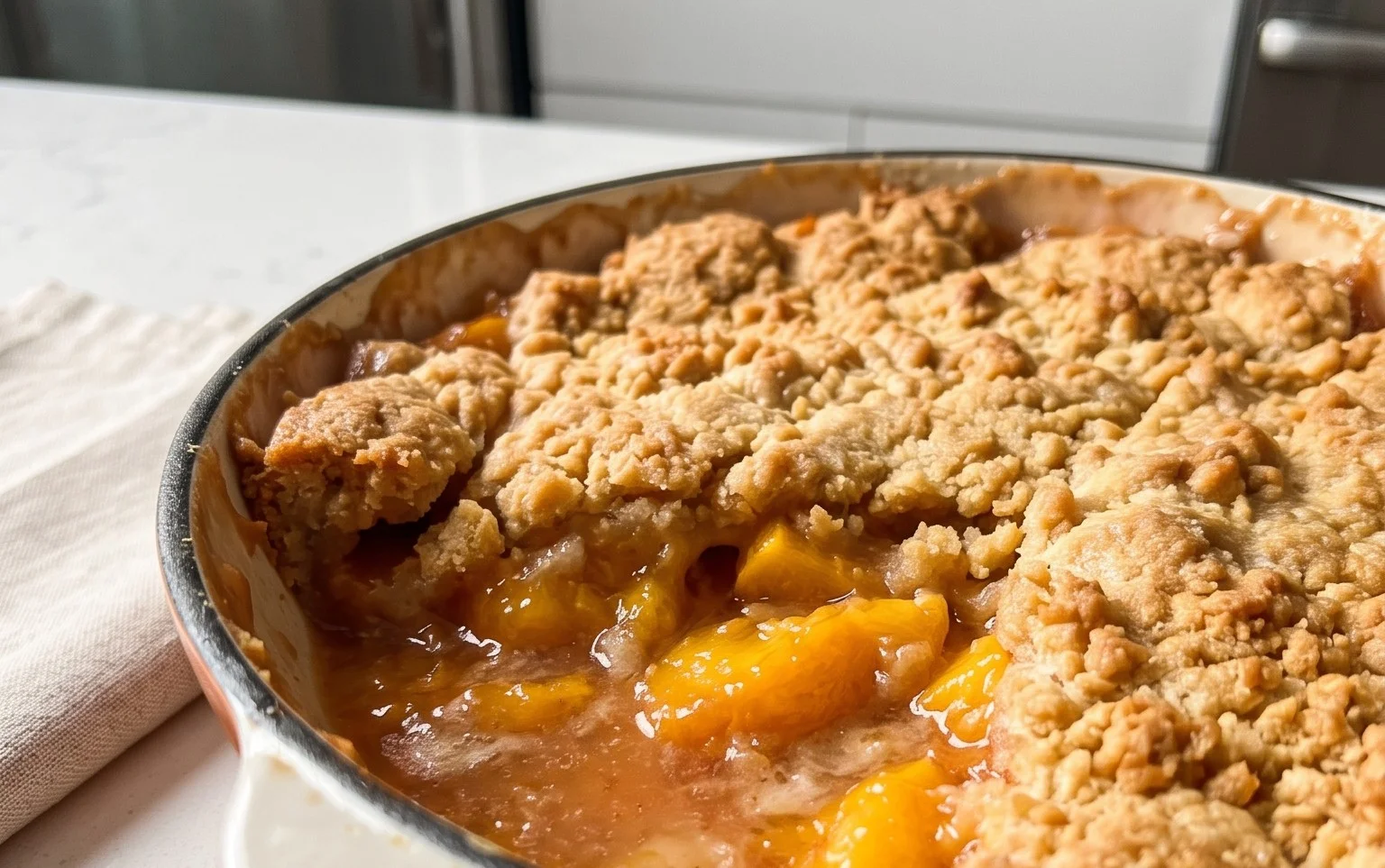 Fresh Peach Cobbler