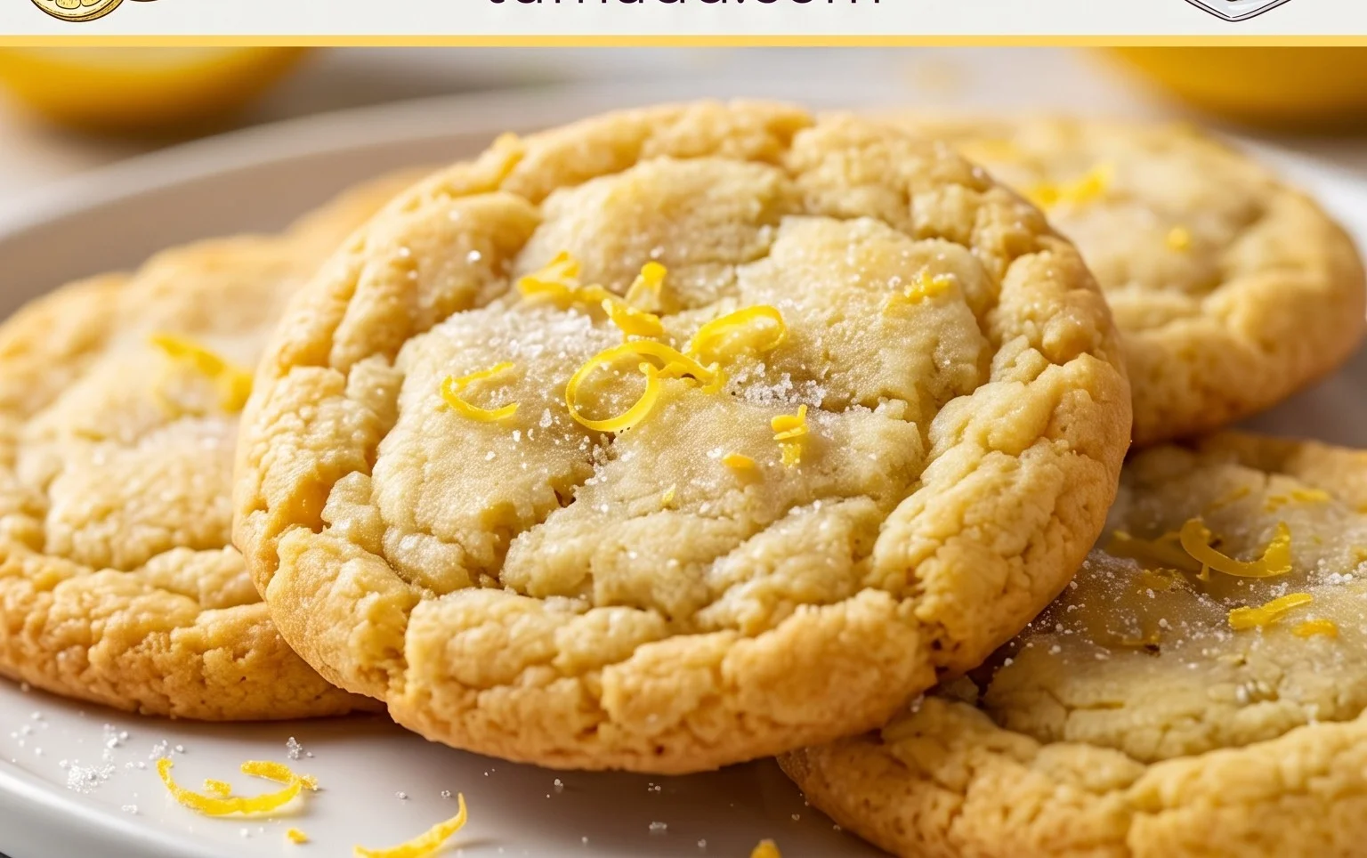 Soft & Chewy Lemon Cookies