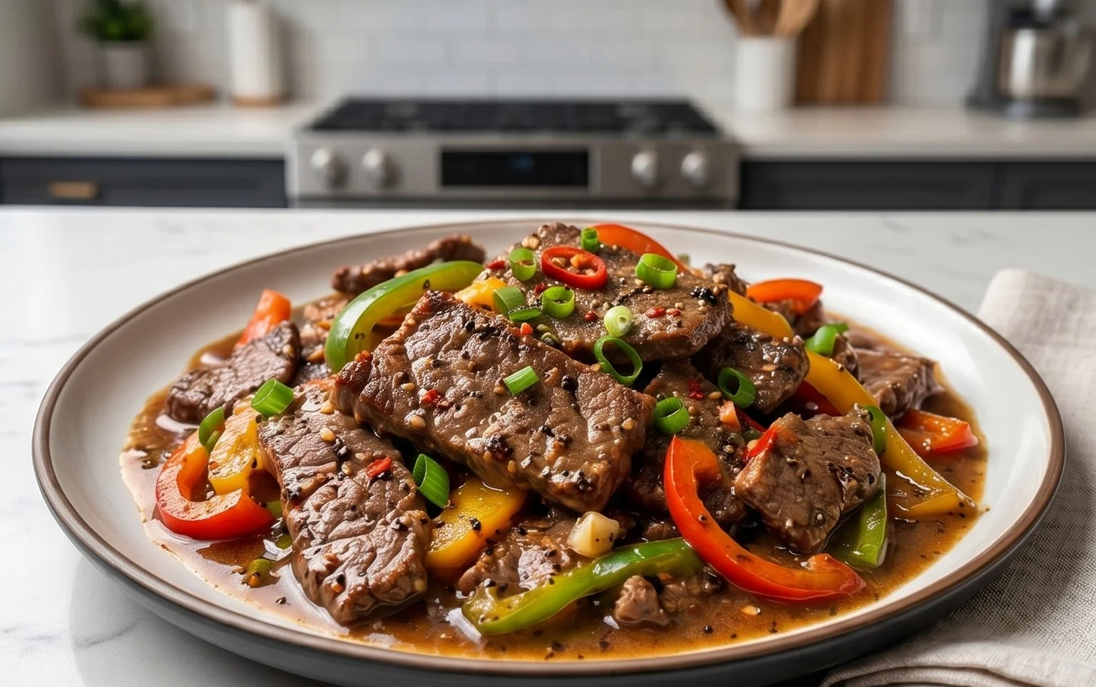 Black Pepper Beef