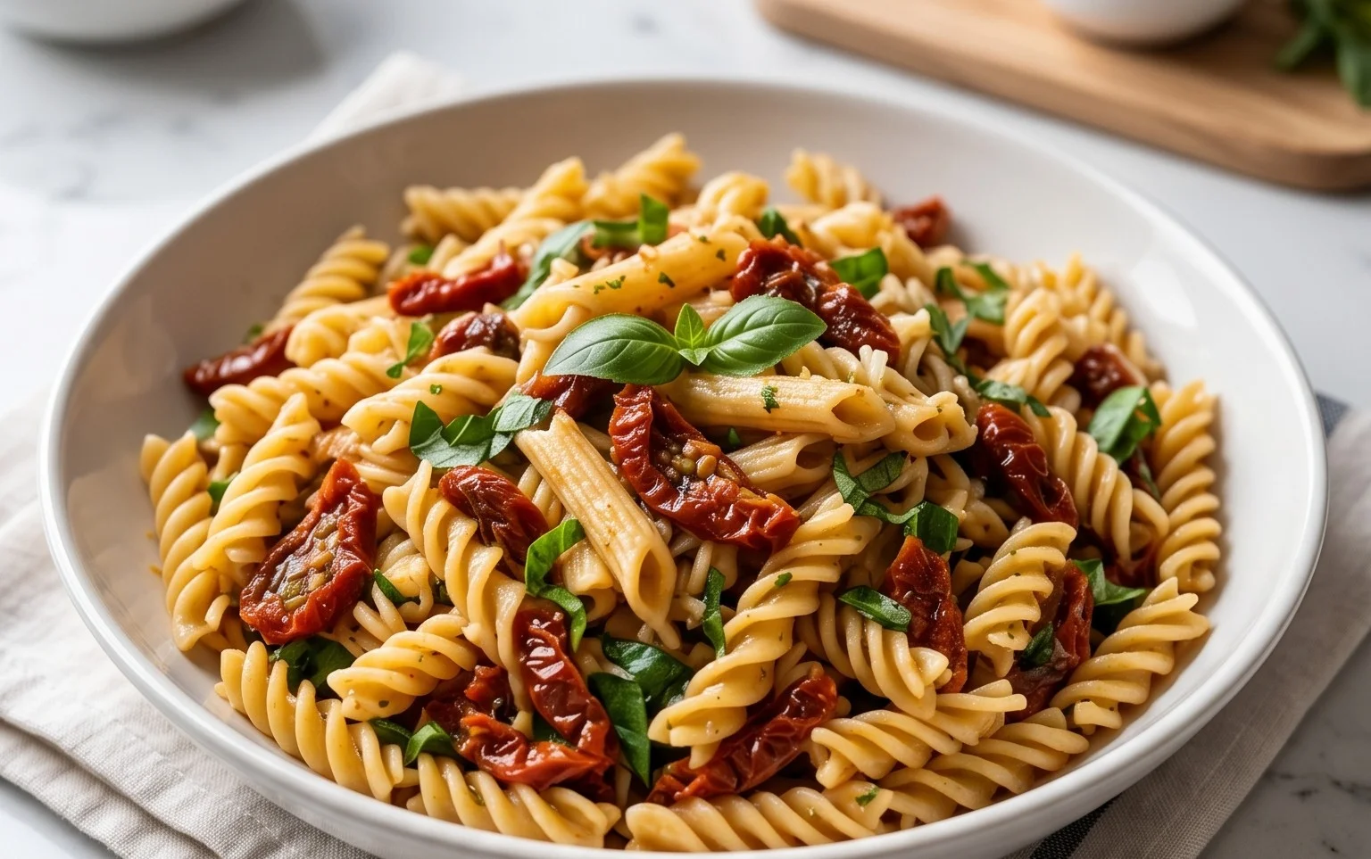 Sun Dried Tomato Pasta Salad