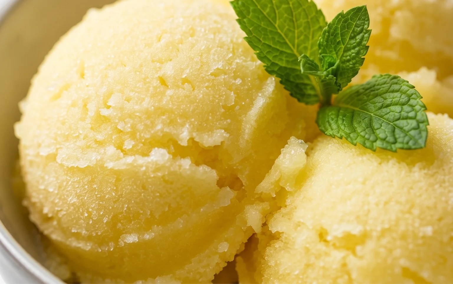Lemon Sorbet