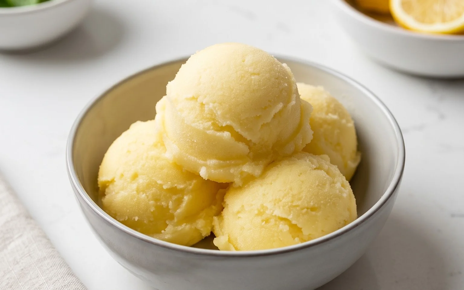 Lemon Sorbet