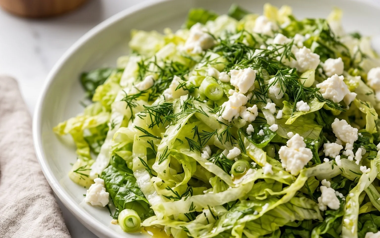 Maroulosalata (Greek Lettuce Salad)