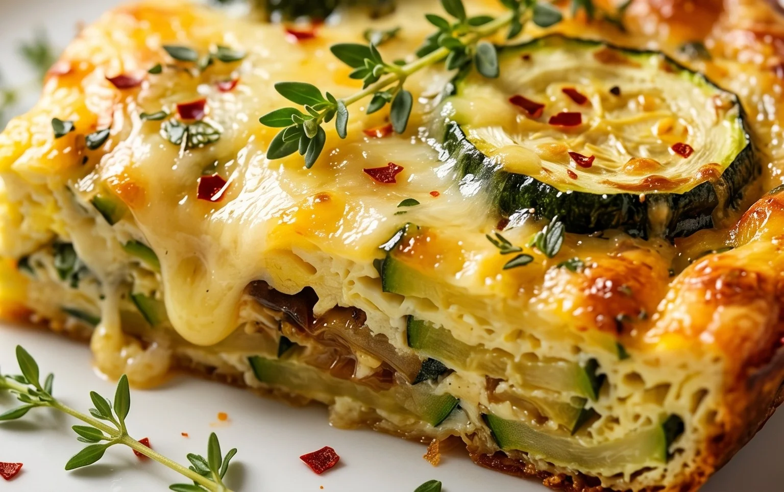 Crustless Zucchini Quiche Recipe