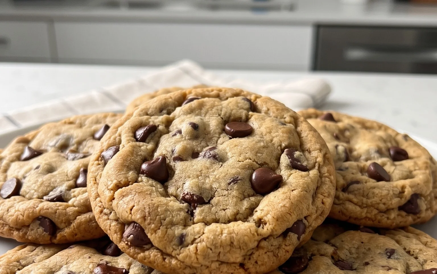 The Best Soft Chocolate Chip Cookies