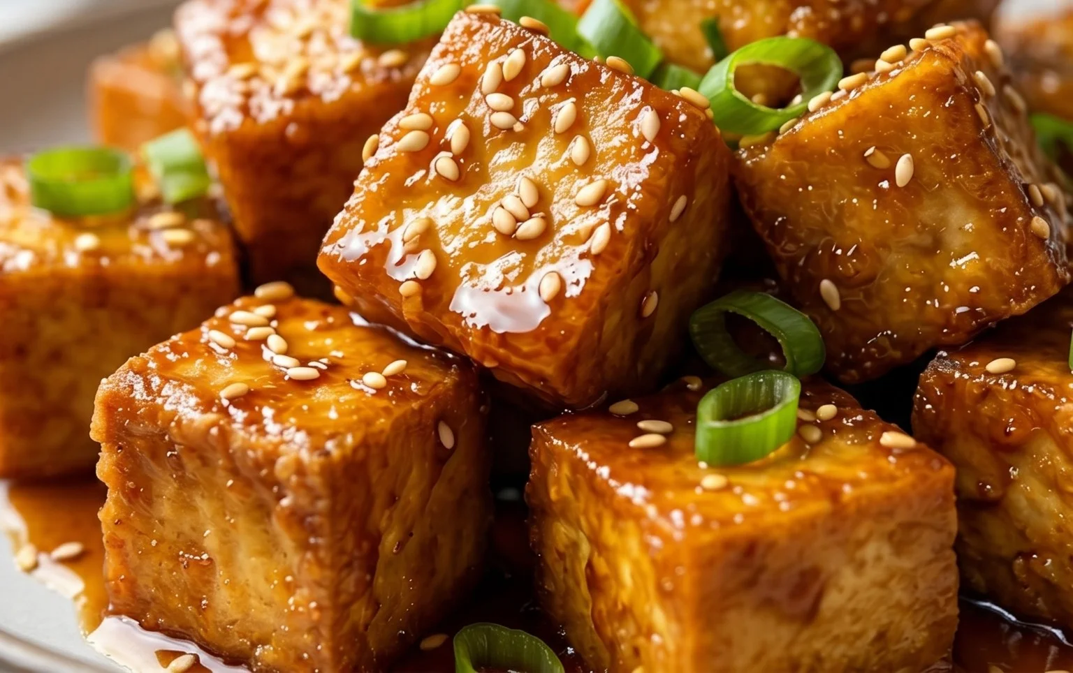 Honey Garlic Tofu