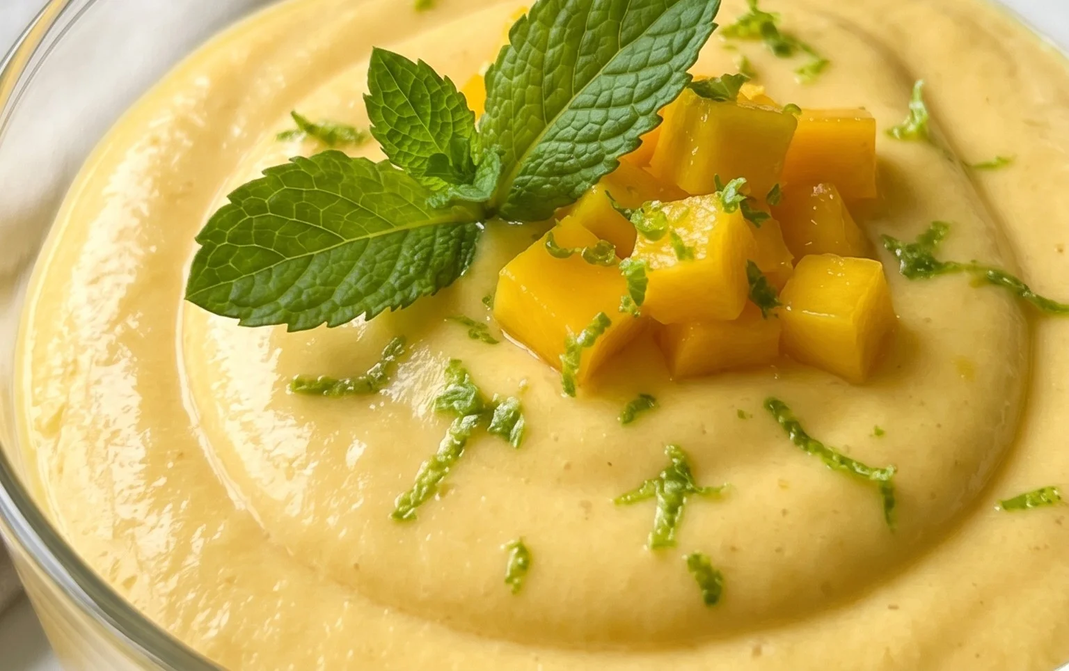 Vegan Mango Mousse