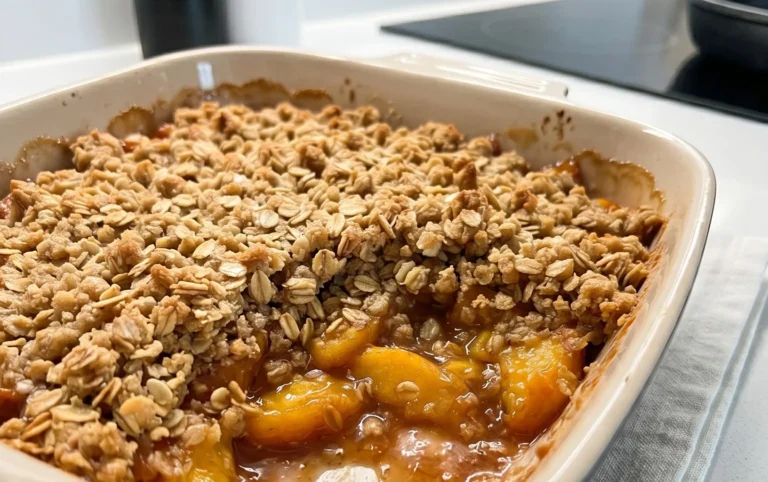Peach Crisp