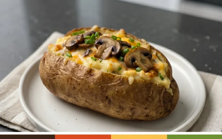 The Ultimate Stuffed Baked Potatoes with Mushrooms