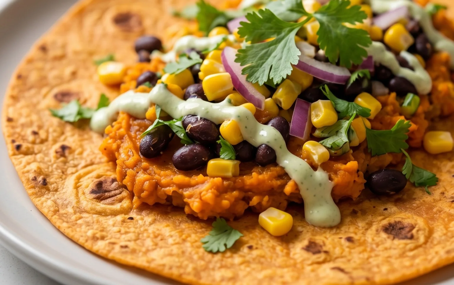 Sweet Potato Tortillas (Gluten-Free Vegan Wraps)