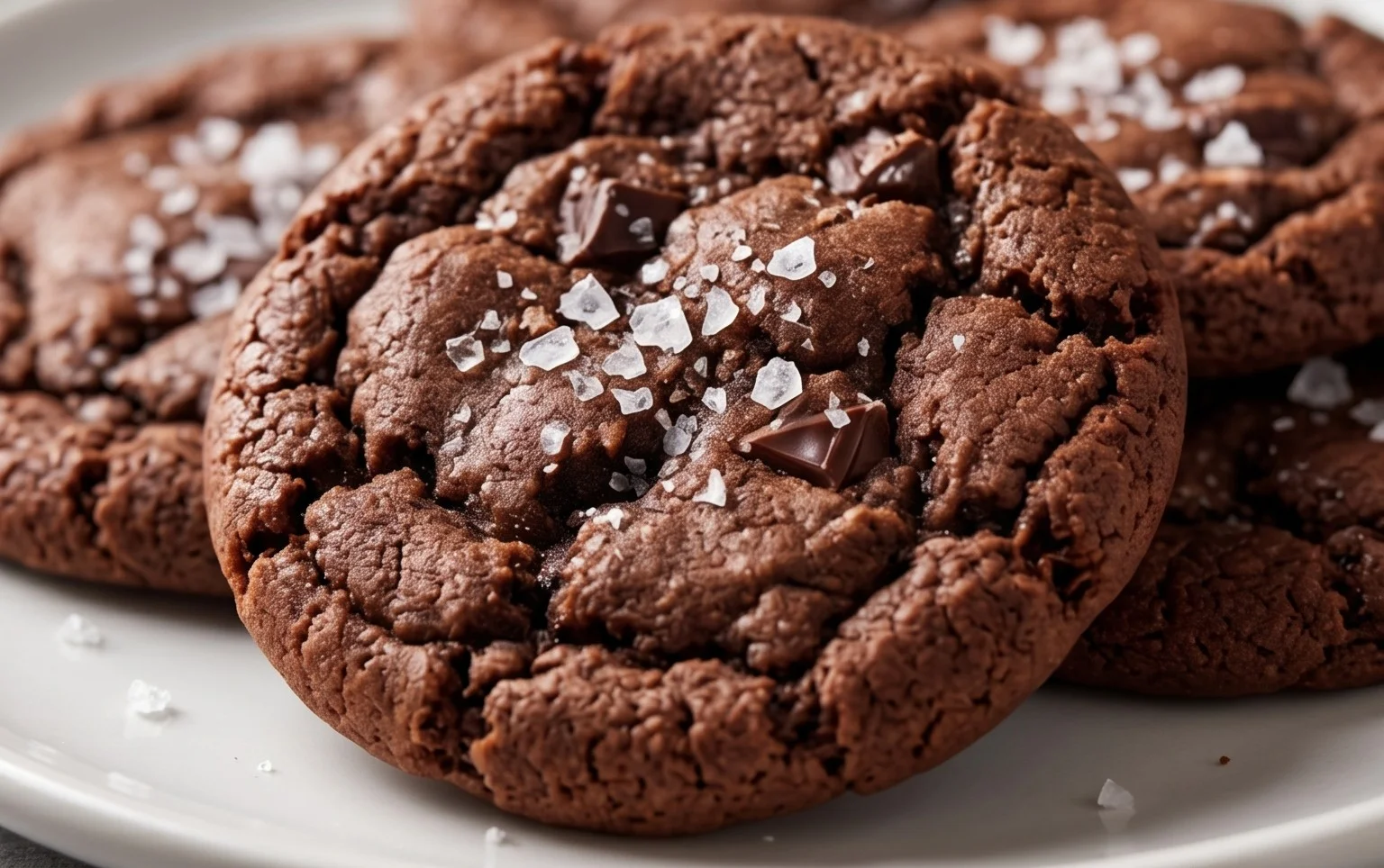 Salted Brownie Cookies