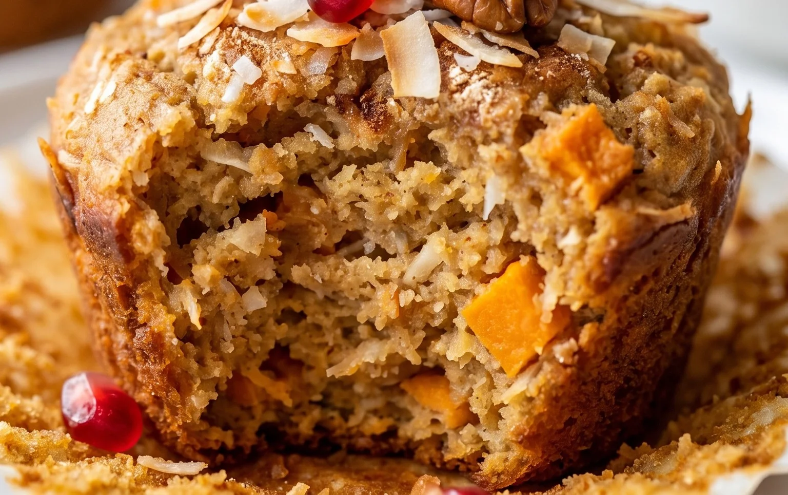 Anti-Inflammatory Coconut and Sweet Potato Muffin Recipe