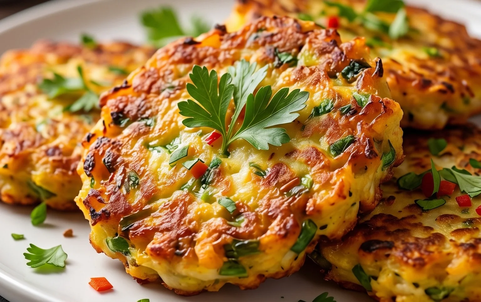 Vegetable Potato Fritters