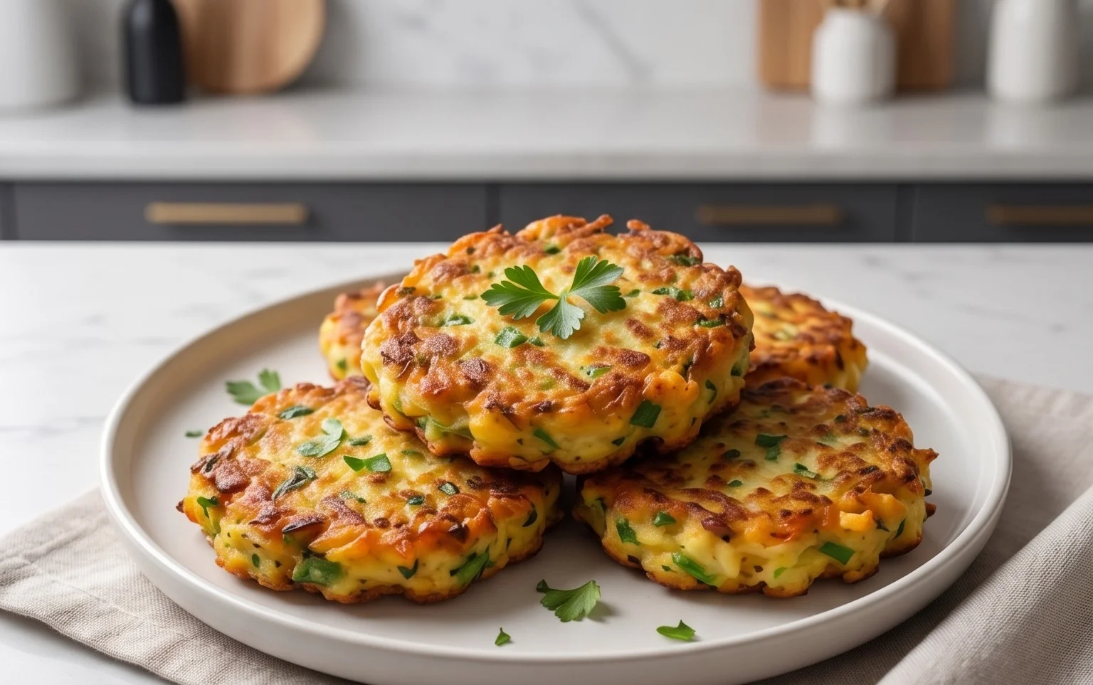 Vegetable Potato Fritters