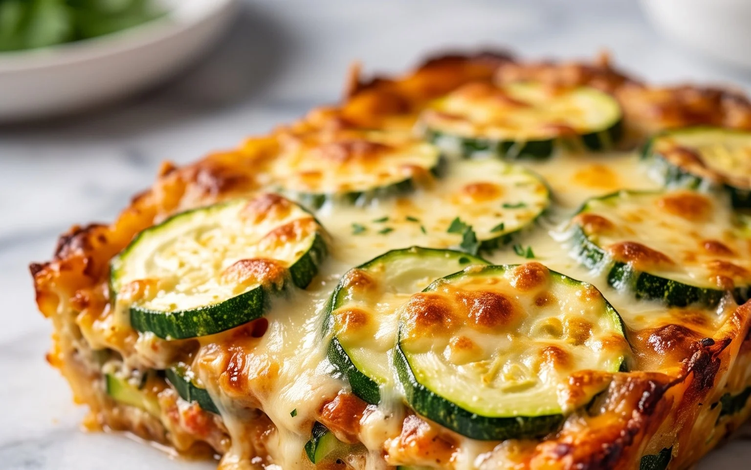 Baked Zucchini and Cheese