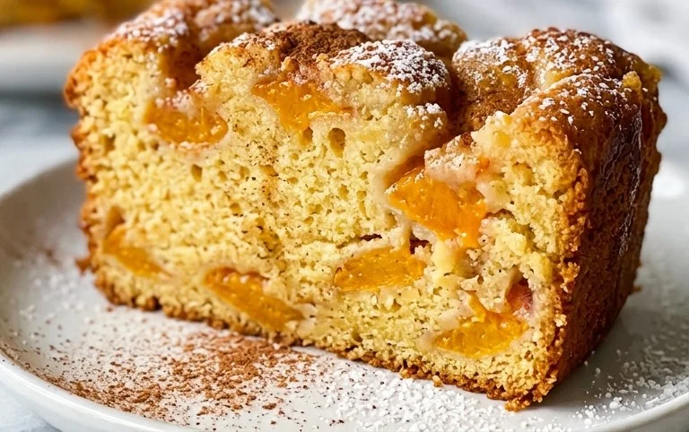 Peach Cobbler Pound Cake