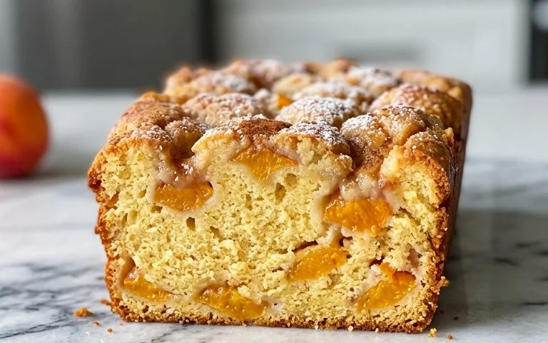 Peach Cobbler Pound Cake