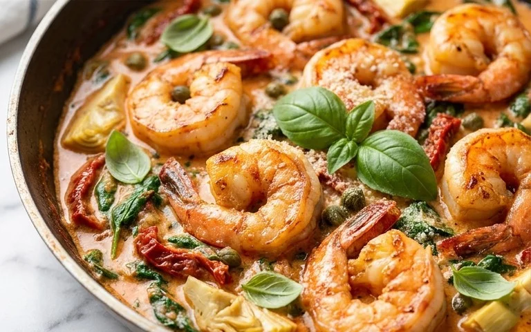 Tuscan Shrimp (One-Pan, 30-Minute Dinner)
