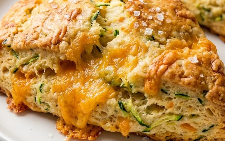 Zucchini Cheddar Scones