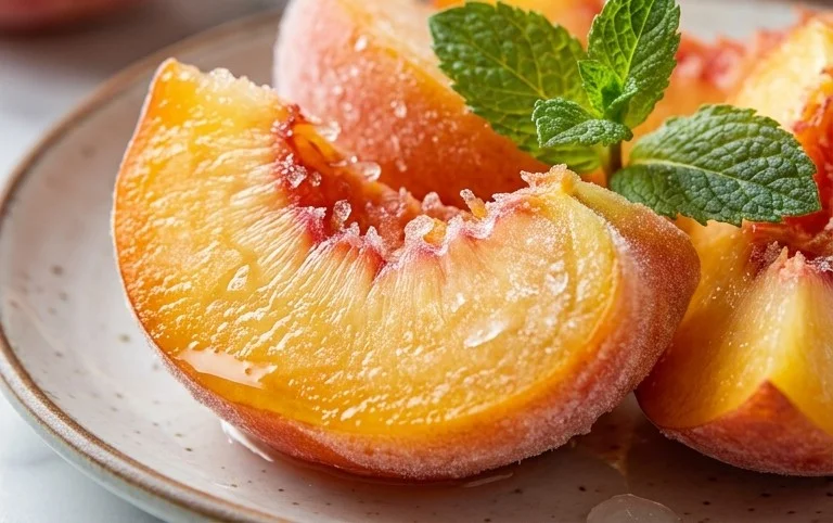 Freezing Peaches, How to Easily Freeze Peaches