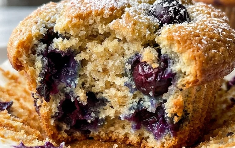 Homemade Blueberry Muffins