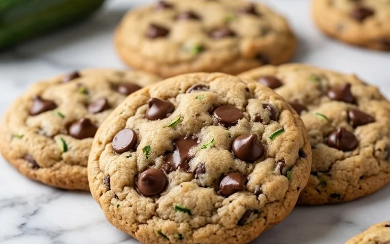 Zucchini Chocolate Chip Cookies