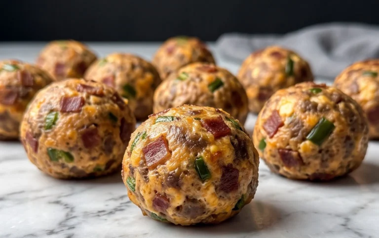 Beef Bacon Jalapeño Popper Cheese Balls
