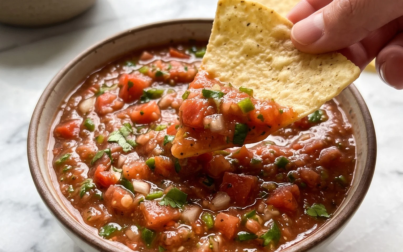 Blender Salsa (Restaurant Style Salsa)