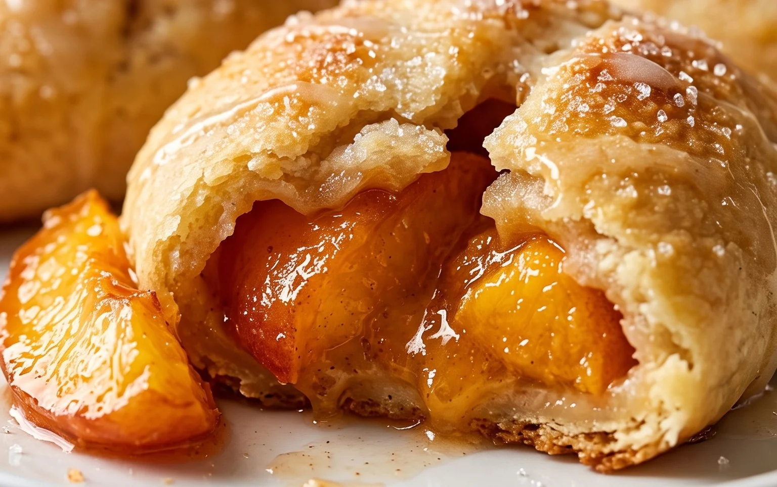 Peach Dumplings