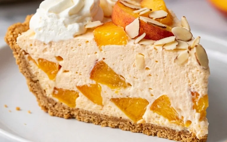 Peach Chiffon Pie
