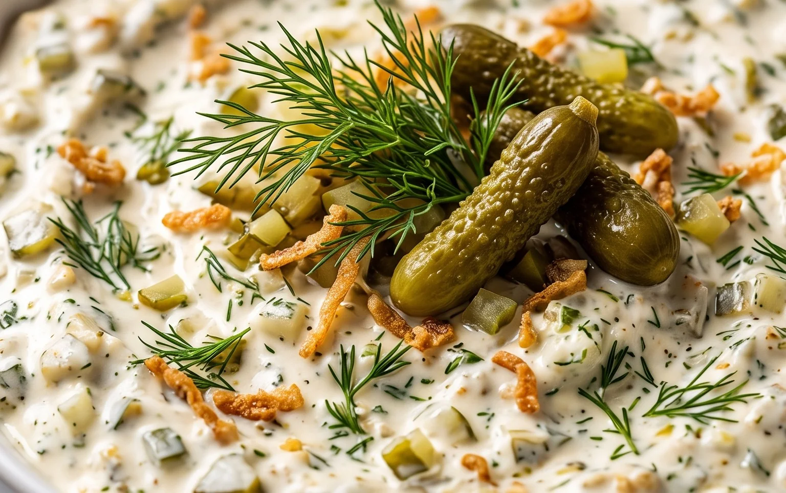Easy Fried Pickle Dip (Dairy-Free Option)